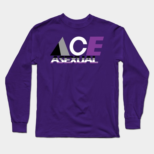 Asexual Pride Long Sleeve T-Shirt by FleurDeLou